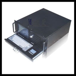 4u一体机 4u工业电脑主机 4u一体化工作站主机 带触摸液晶显示屏